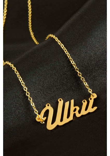 Ülkü Isimli Kolye (Kişiye Özel)