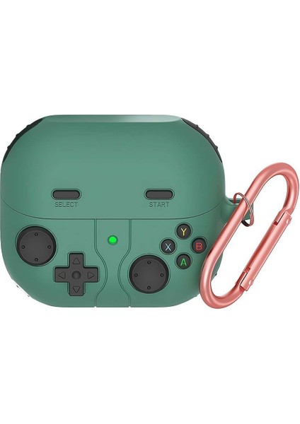 Apple Airpods Pro 3. Nesil (2025) Uyumlu Silikon Kılıf Anahtarlıklı Kılıf [gampad Tasarımı] modelleri