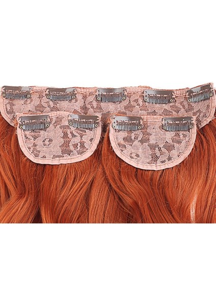 Fiber Sentetik Dalgalı Yarım Ay + 2 Yan Çıt Çıt / Bakır modelleri