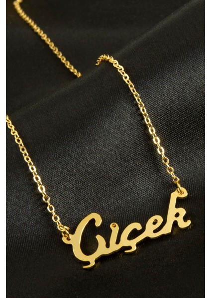 Çiçek Isimli Kolye (Kişiye Özel)