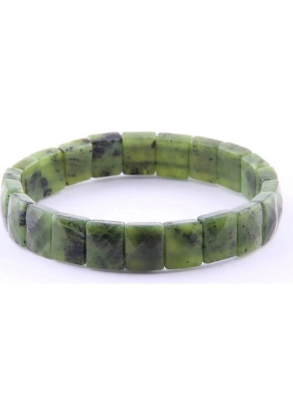 Kanada Yeşim Taşı Doğal Taş Roleks Bileklik