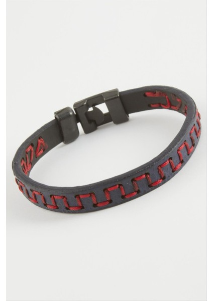 Labirent Kaliteli Suni Deri Bileklik