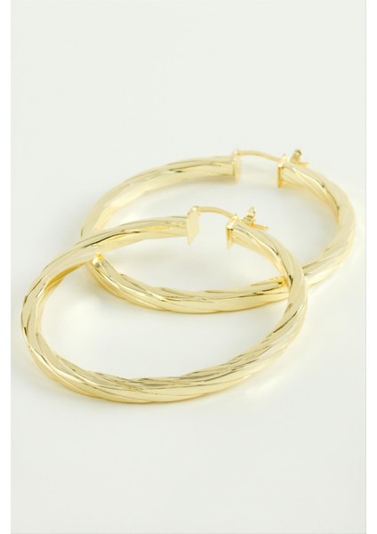 Ezme Halka Küpe 6 cm