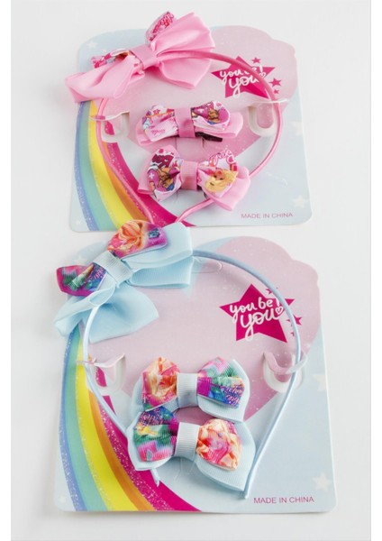 Kız Çocuk Desenli Toka Taç