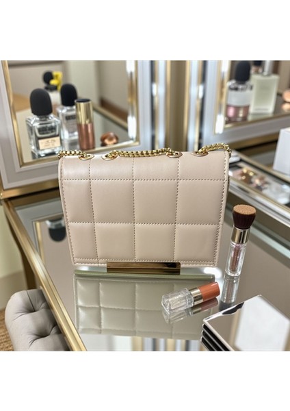 Gold Zincirli Kapitone Omuz Kadın Çanta