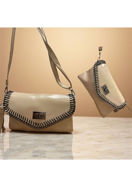 Kadın Suni Deri El ve Omuz Çanta