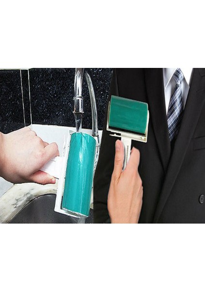 Ayarlanabilir Çıngıraklı Kedi Tassması + Halı-Tüy Toplama Rulosu 2’li Paket - G7H8J9 modelleri