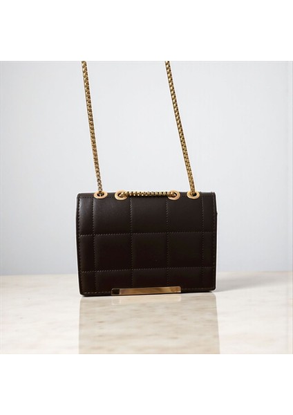 Gold Zincirli Kapitone Omuz Kadın Çanta