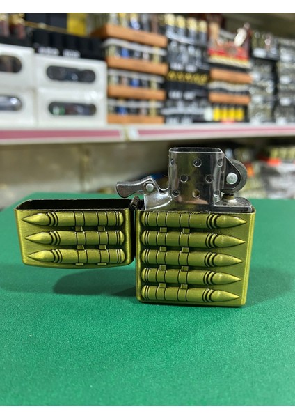 Mermi Figürlü Metal Benzinli Çakmak fiyatları