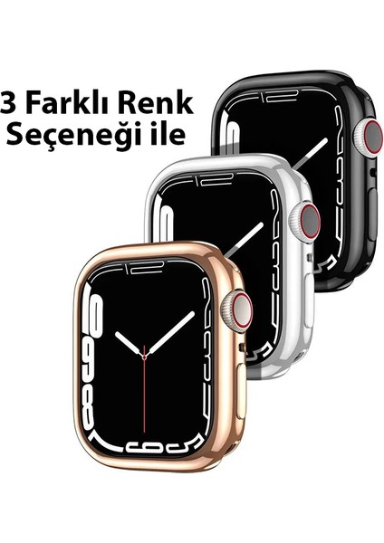 Dux Ducis Samo Series Apple Watch 41MM Için Soft Tpu Full Koruma Ultra Ince Siliko - M853K890-R38 modelleri