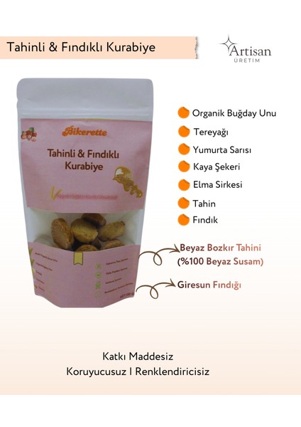 Tahinli & Fındıklı Kurabiye 150 gr fiyatları