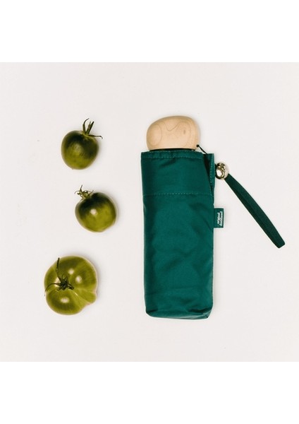 The Mini Ultra Kompakt Şemsiye - Orman Yeşili fırsatları