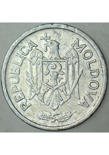 Moldova 25 Bani 1995 Eski Tarihli Alüminyum. modelleri