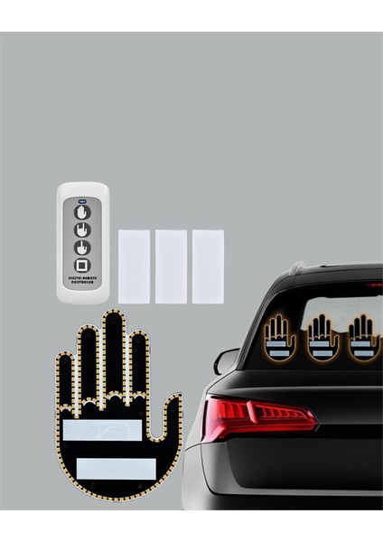 Aracınız Için Eğlenceli ve Güvenli Iletişim: LED Jest Lambası Uzaktan Kuman - N464J095-M87 fırsatları