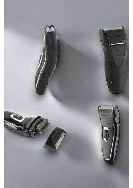 Şarjlı Paslanmaz Çelik Bıçaklı ve Kablosuz Saç Sakal Tıraş Makinesi - M534B065-N12534