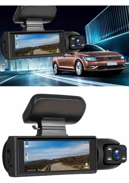 Video ve Fotoğraf Kaydedici Sürüş Kamerası Ön ve Arka Çift Kameralı - M032R583-K98032 fırsatları