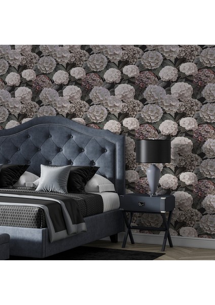 Pastel Renkli Çiçekler Duvar Kağıdı -Isı ve Ses Yalıtımı Yırtılmaz modelleri