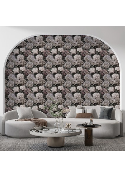 Pastel Renkli Çiçekler Duvar Kağıdı -Isı ve Ses Yalıtımı Yırtılmaz fırsatları