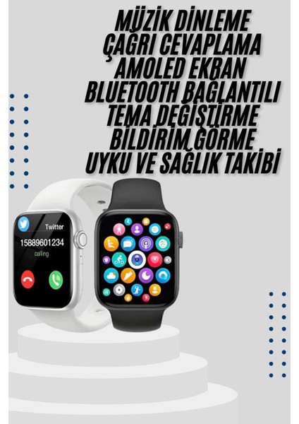 Akıllı Saat Yeni Nesil Android ve Ios Uyumlu Titreşim Modlu Alarm Kronometre - M830R471-K91830 fiyatları