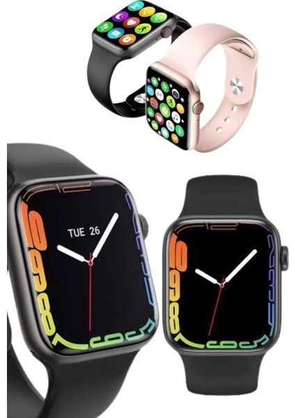 Arama Cevaplayabilen Akıllı Saat Bluetooth Bağlantılı Sosyal Medya Girişli - M506B458-N58506 indirimleri