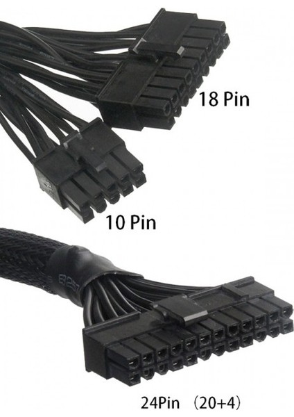 Sf 450-600-750 Sfx Için 80 Artı 18P+10P-MODÜLER Power Supply Güç Kablosu indirimleri