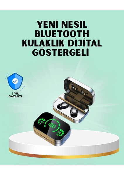 Metal Kasa Bluetooth Kulak Içi Kulaklık – Net Çağrı Güçlü Bağlantı - M858R761-K69858