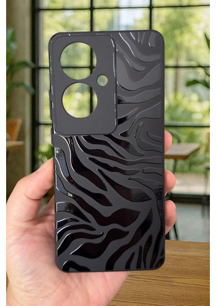 Oppo Reno 11F Uyumlu Zebra Desenli Silikon Darbe Emici Klasik Korumalı Rubber Kılıf fiyatları
