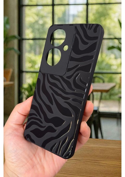 Oppo Reno 11F Uyumlu Zebra Desenli Silikon Darbe Emici Klasik Korumalı Rubber Kılıf fırsatları