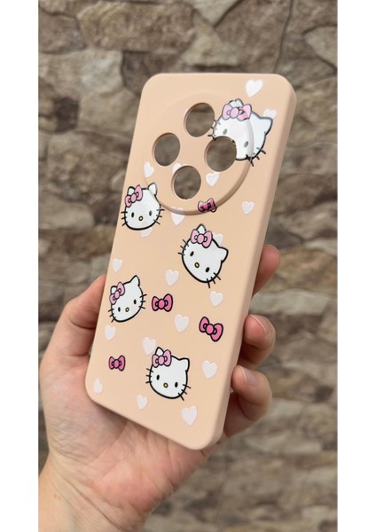 Redmi 14C Uyumlu Hello Kity Silikon Darbe Emici Klasik Korumalı Rubber Kılıf modelleri