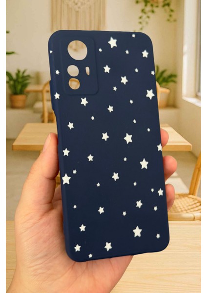 Redmi Note 12S - Minimal Yıldız Desenli Silikon Darbe Emici Klasik Korumalı Rubber Kılıf fiyatları