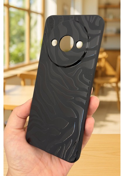 Xiaomi Redmi A3 Uyumlu Zebra Desenli Silikon Darbe Emici Klasik Korumalı Rubber Kılıf fırsatları