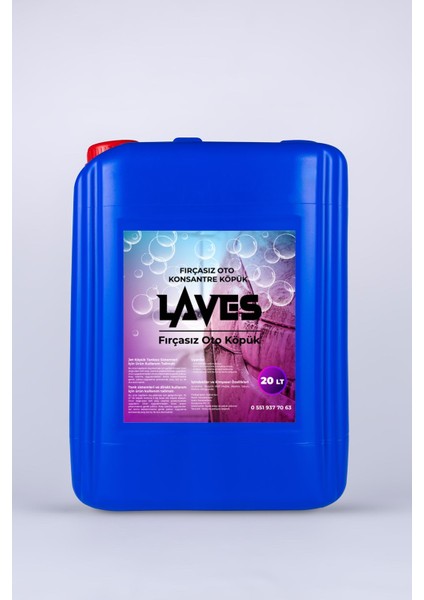 clean 20 Lt Pembe Oto Köpük Şampuanı – Yoğun Parlaklık ve Derin Temizlik Etkisi