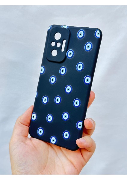 Xiaomi Redmi Note 1o Pro Nazar Boncuk Desenli Silikon Darbe Emici Klasik Korumalı Rubber Kılıf fırsatları