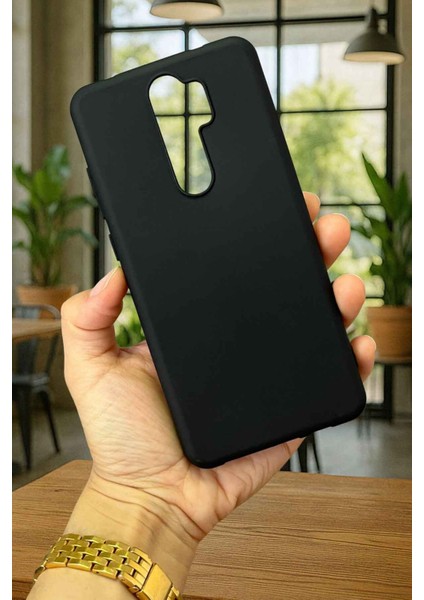 Xiaomi Redmi Note 8 Pro Silikon Darbe Emici Klasik Korumalı Rubber Kılıf