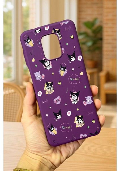 Xiaomi Redmi Note 9 Pro/9s Uyumlu Kurumı Desenli Silikon Darbe Emici Klasik Korumalı Rubber Kılıf