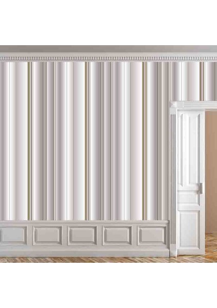 Çizgili Desenli Isı ve Ses Yalıtımlı Tekstil Duvar Kağıdı fiyatları