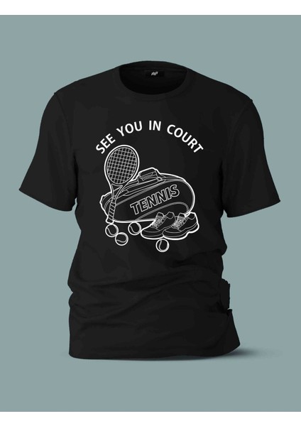 See You In Court Tennis T-Shirt