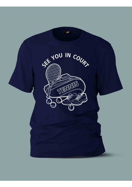 See You In Court Tennis T-Shirt