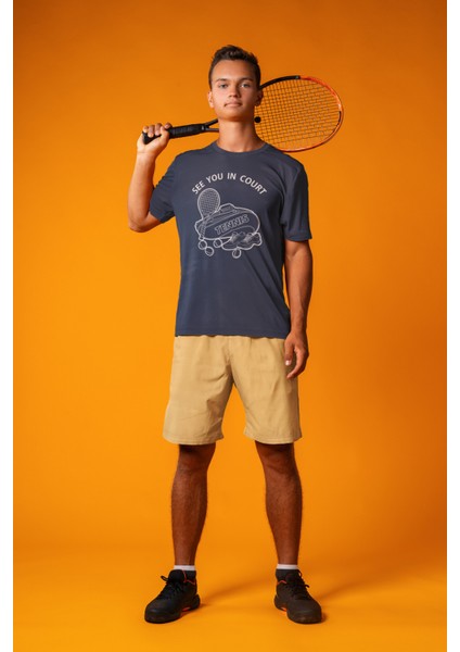 See You In Court Tennis T-Shirt modelleri