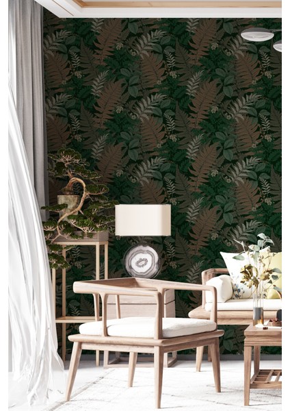 Tropik Fern Yaprakları – Doğal Duvar Kağıdı