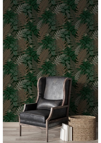 Tropik Fern Yaprakları – Doğal Duvar Kağıdı indirimleri