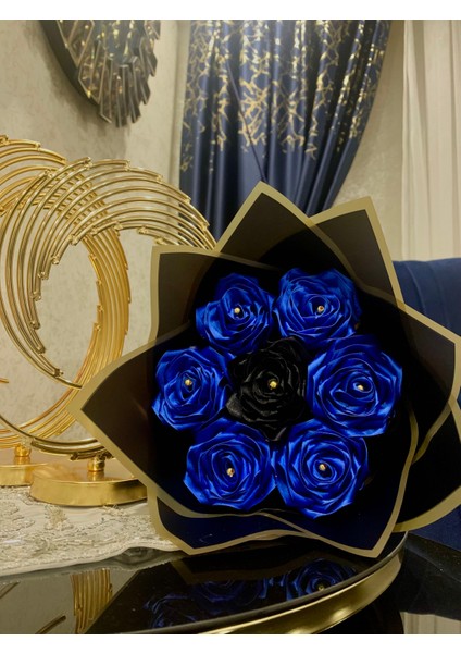 7li, Mavi ve Siyah Renk Sonsuzluk Söz, Nişan Solmayan Gül Buketi