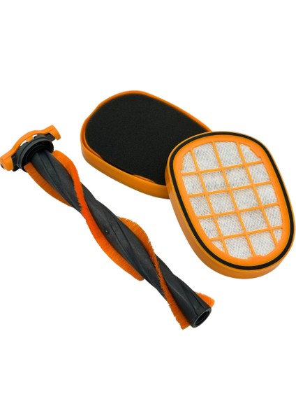 Philips Uyumlu XC7040, XC7043, XC8043, XC8049, XC8349, FC6823 Speedpro Max Süpürge Başlık Fırçası ve Filtresi 2 Adet