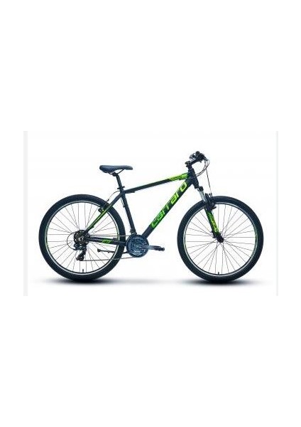 27.5 Carraro Force 700 432H 21-V Vb Mat Sıyah-Yesıl-Gumus R2