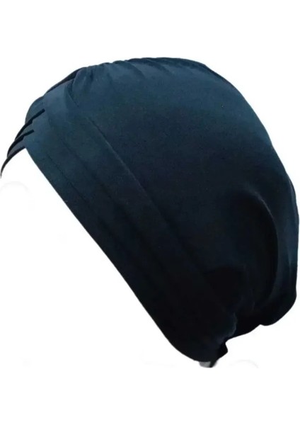 Üç Bantlı Dış Bone | Siyah Hijab • Tesettür Giyim Için Şık • Modern • Pratik ve Konforlu Kullanım indirimleri