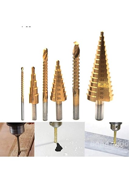 Kademeli Matkap Uç Seti & Hss Matkap Testere Uçları Profesyonel Yeni Ürün Delgi & Testere Uç modelleri