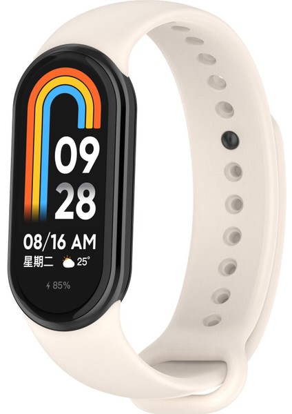 Xiaomi Smart Band 10 ( Mi Band 10 ) Uyumlu Silikon Kordon Esnek Renkli Sportif Klasik Kayış