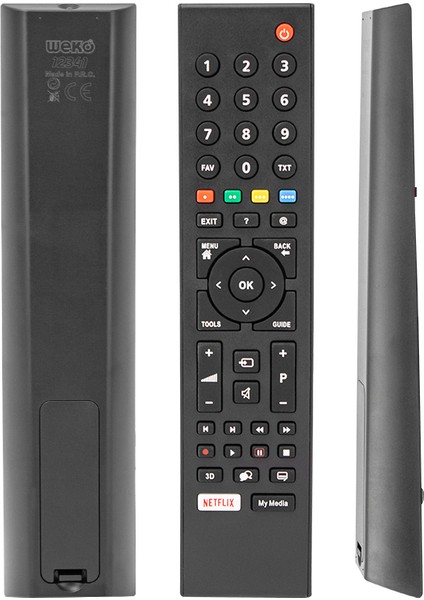 -Beko Netflix Tuşlu Lcd-Led Tv Kumanda