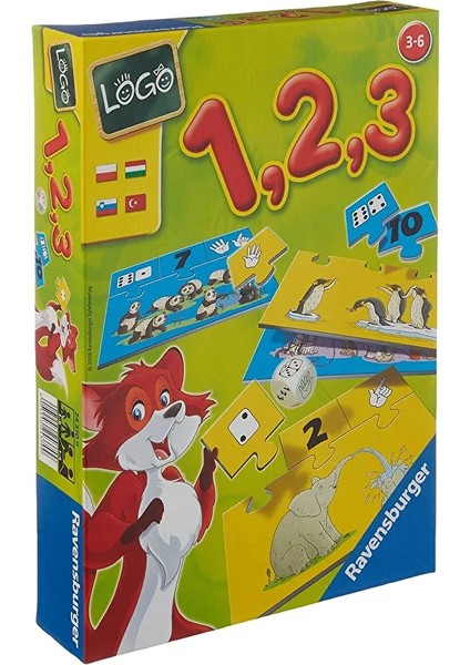 4 Adet Oyuncak Ravensburger Logo 123 243709