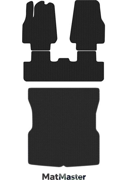 Bmw X1 U11 Phev 2024 Model Premium Eva Oto Paspas ve Bagaj Paspası Set